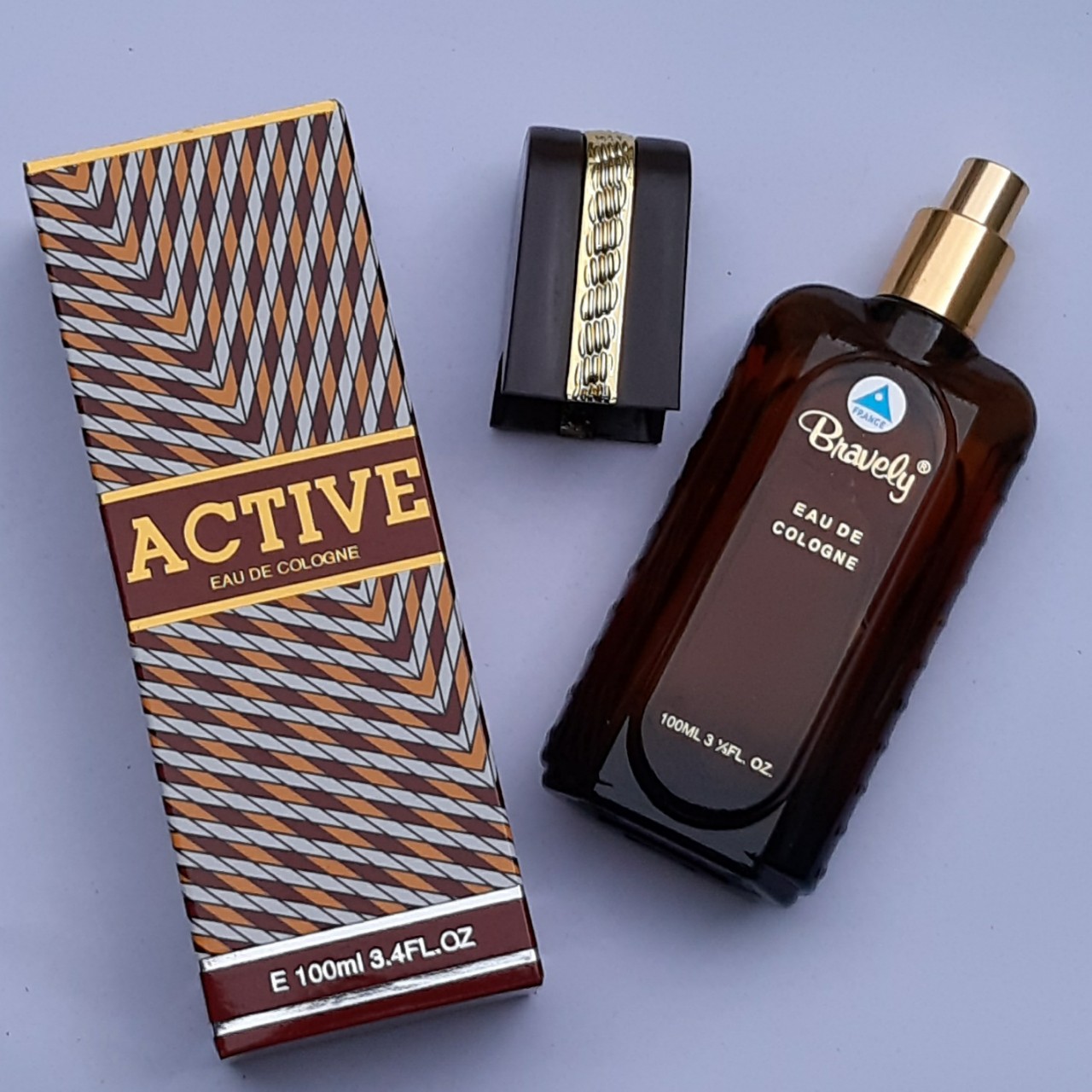 Nước hoa nam Active Bravely Nâu For Men 100ml