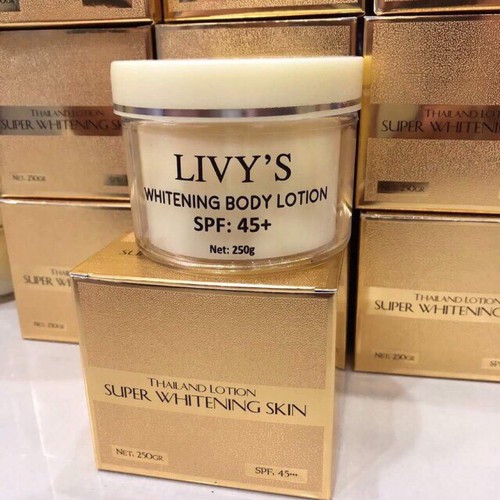 Kem Body Livy Vàng Trắng Da 250g Siêu Thấm (36)