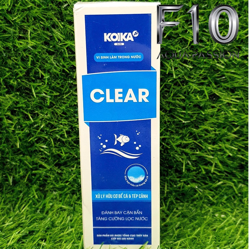 KOIKA - Clear - Vi sinh phân hủy cặn bể cá
