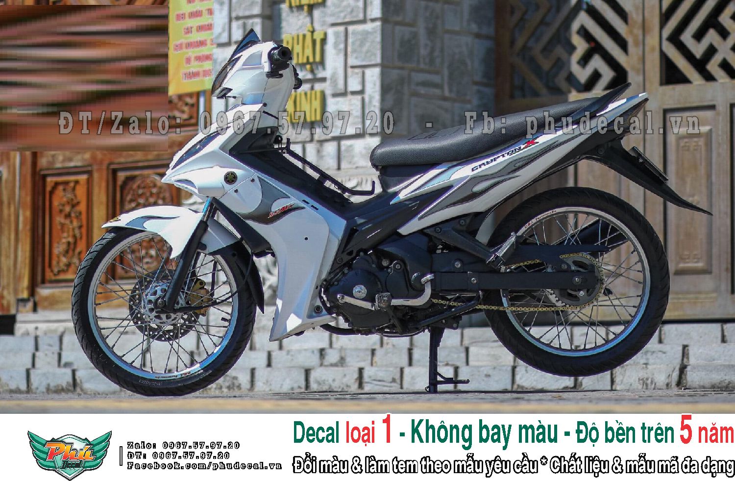 Tem rời ex 2006-2010 trắng lửa