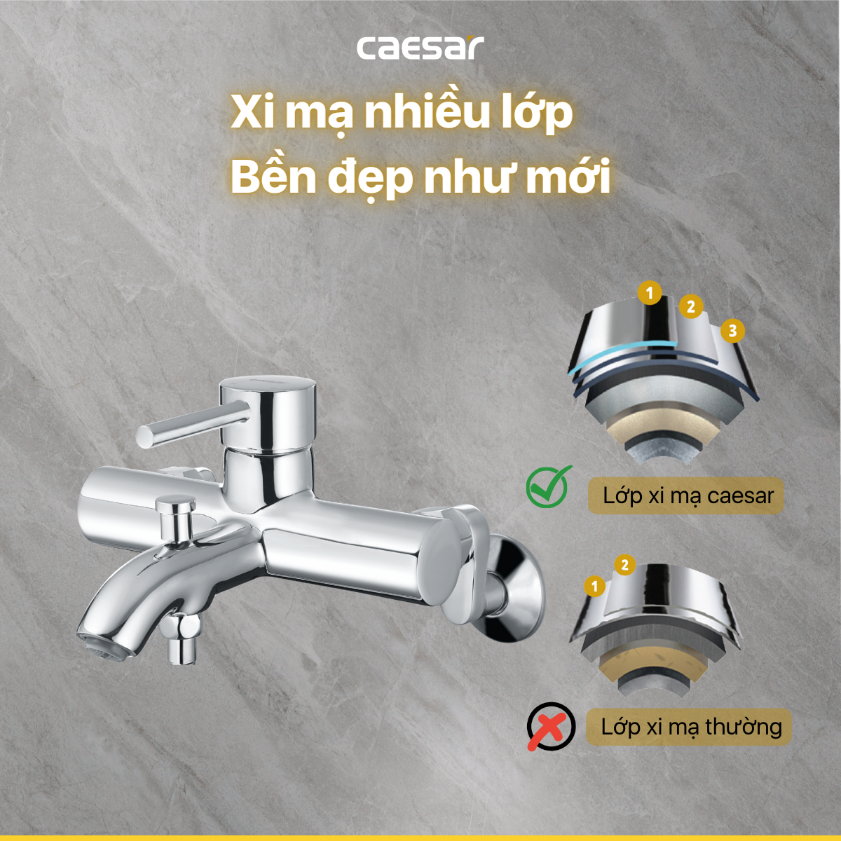 Vòi Sen Nóng Lạnh - S523C