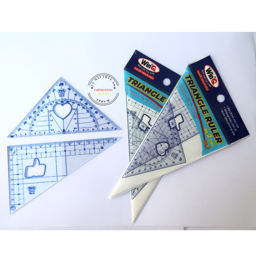 Combo 2 thước dẻo eke WinQ