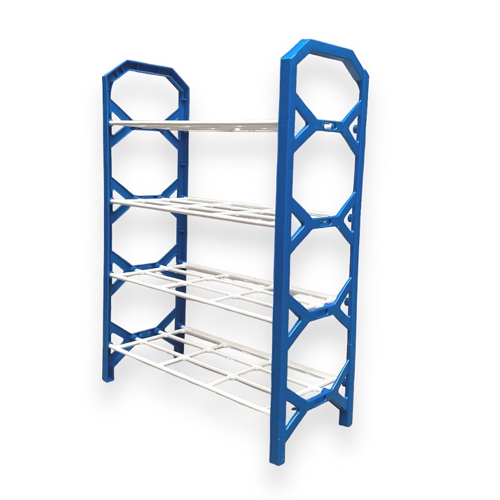Kệ để giày dép 4 tầng tiện dụng (giao màu ngẫu nhiên)