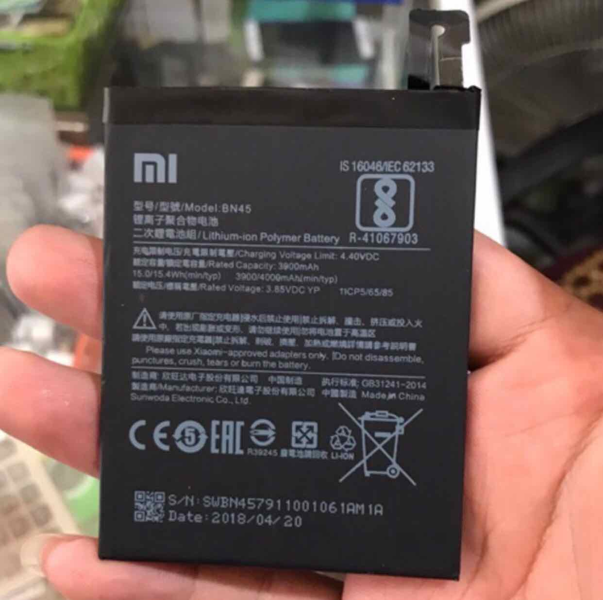 Pin Xiaomi Redmi Note 5 BN45