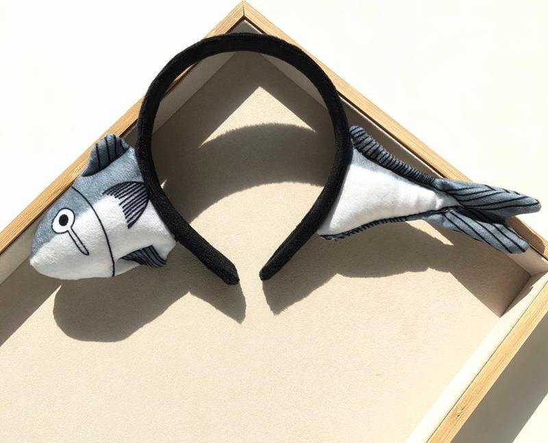 Bờm Cài Tóc Cá Mập Và Củ Cà Rốt Cực Dễ Thương