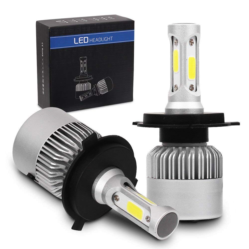 Đèn pha Led C6 3 tim X7 chân H4 ( bảo hành 6 tháng )( giá 1 cái)