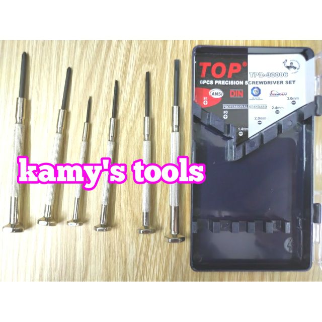 Bộ tua vít sửa đồng hồ, điện thoại, laptop top tpd-30006