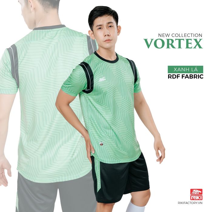 BỘ QUẦN ÁO ĐÁ BÓNG RIKI VORTEX - Thấm hút mồ hôi