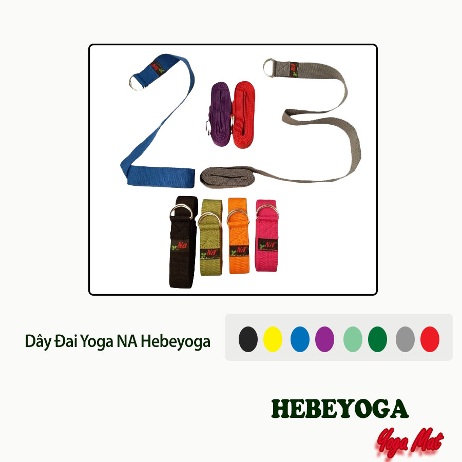 [HCM]Dây Đai Tập Yoga Hebeyoga Cao Cấp