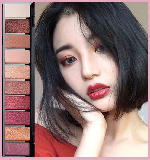 Bảng phấn mắt 10 màu Color Geometry 9999