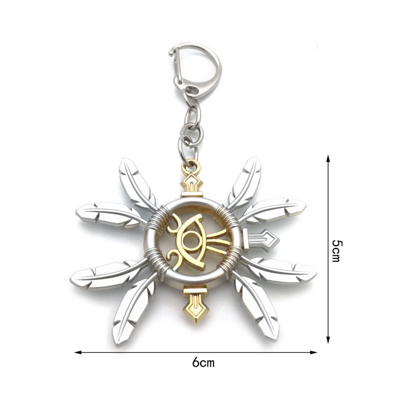Móc Khóa Kim Loại Logo Hội illuminati