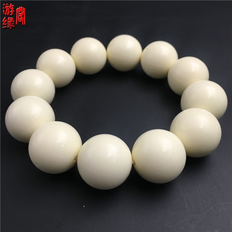 Trái cây ngà voi tự nhiên 2.0 vòng tay nam chuỗi hạt chơi chữ cổ với chuỗi hạt bồ đề vòng tay trái cây ngà voi 2.0 của nam giới