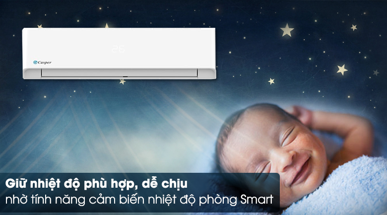 [TRẢ GÓP 0%]Điều hòa Casper 12000btu 1 chiều LC-12FS32