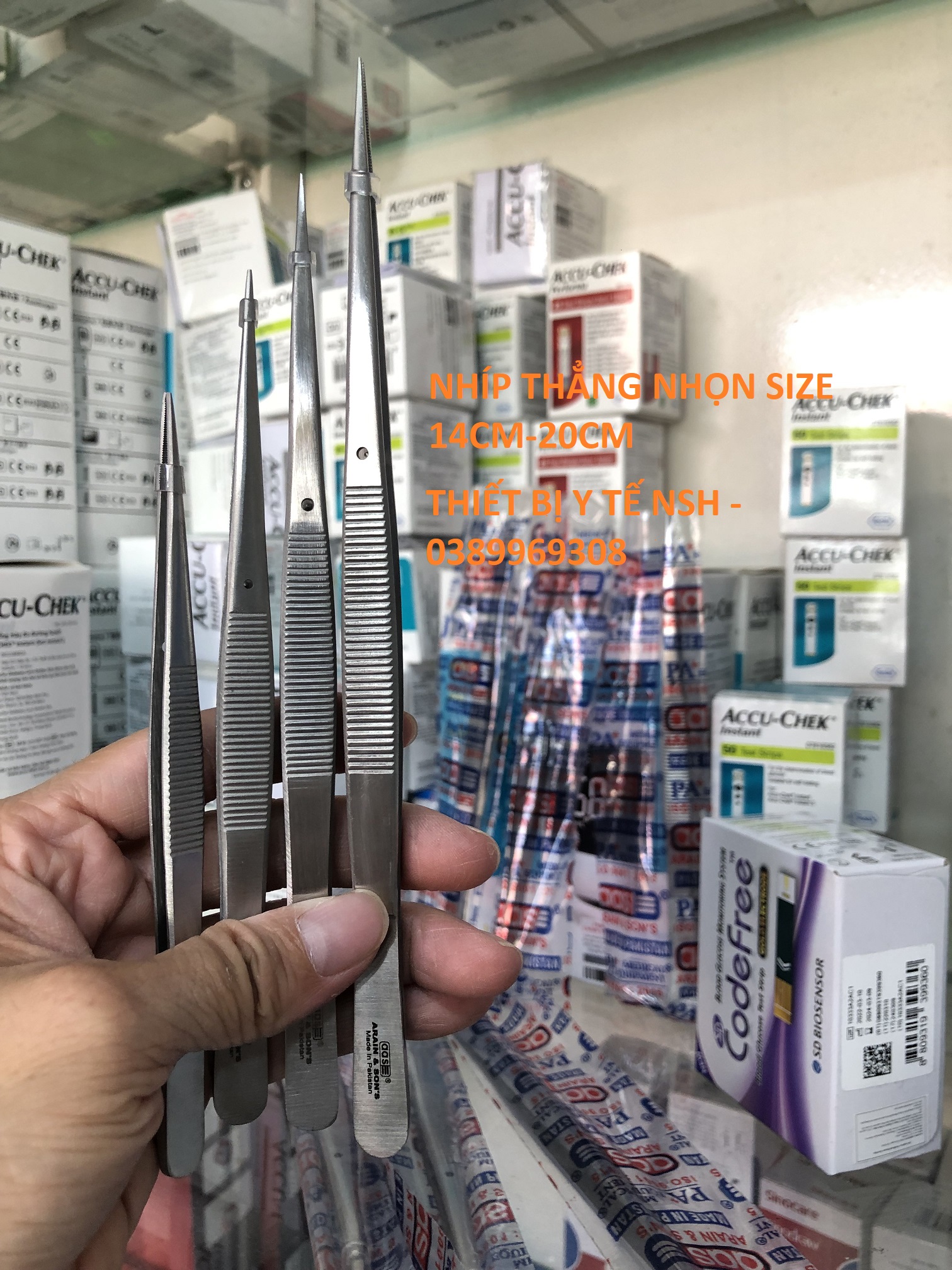 ❤️ nhíp phẫu tích nỉa y tế thẳng hai đầu nhọn không mấu gắp linh kiện size 14cm 16cm 18cm 20cm hàng đẹp pakistan nhíp nỉa phãu tích y tế thẳng nhọn 14cm 16cm 18cm 20cm nhíp nhọn gắp linh kiện