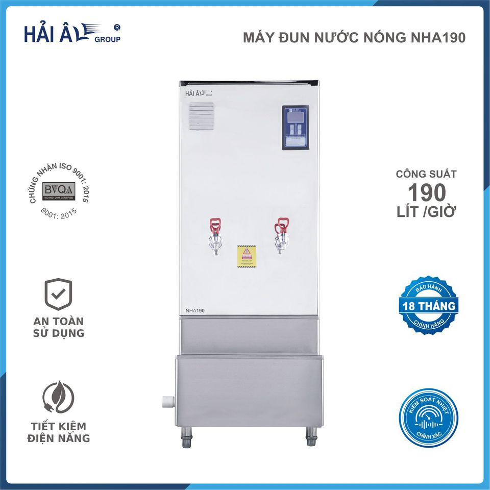 [Trả góp 0%]Máy đun nước nóng Hải Âu NHA-190