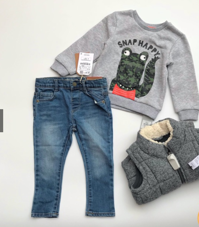Quần bò Zara Baby Boy Basics