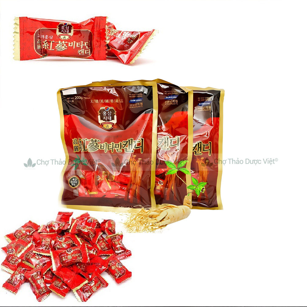 Kẹo hồng sâm Hàn Quốc- Chợ Thảo Dược Việt