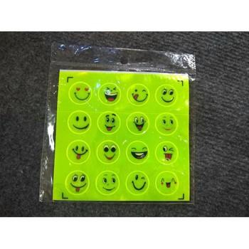 Tem dán phản quang mặt cười 16 icon