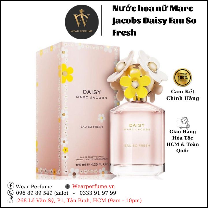 Nước hoa nữ Marc Jacobs Daisy Eau So Fresh