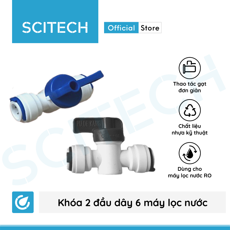 [HCM]Khóa 2 đầu dây 6 máy lọc nước - Scitech Water