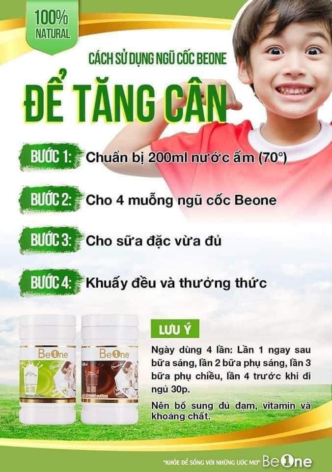 (Mẫu Mới, Date Mới) Ngũ Cốc Dinh Dưỡng Beone (Vị Truyền Thống Vani)