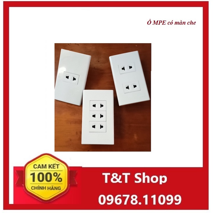 Mặt ổ cắm âm tường A60 MPE