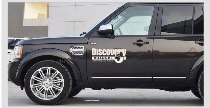 Tem dán cánh cửa Discovery ( Bạc)