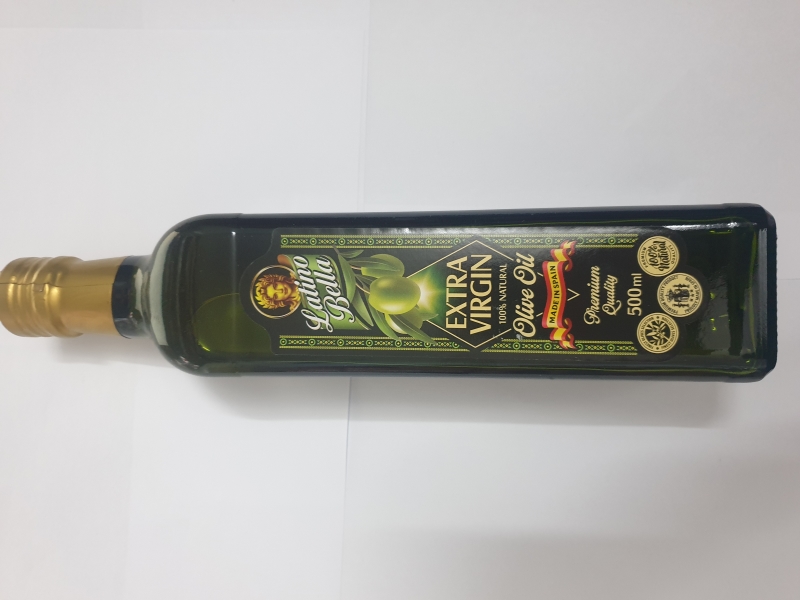 Dầu Oliu Extra Virgin Latino Bella - 500ml nhập khẩu Tây Ban Nha