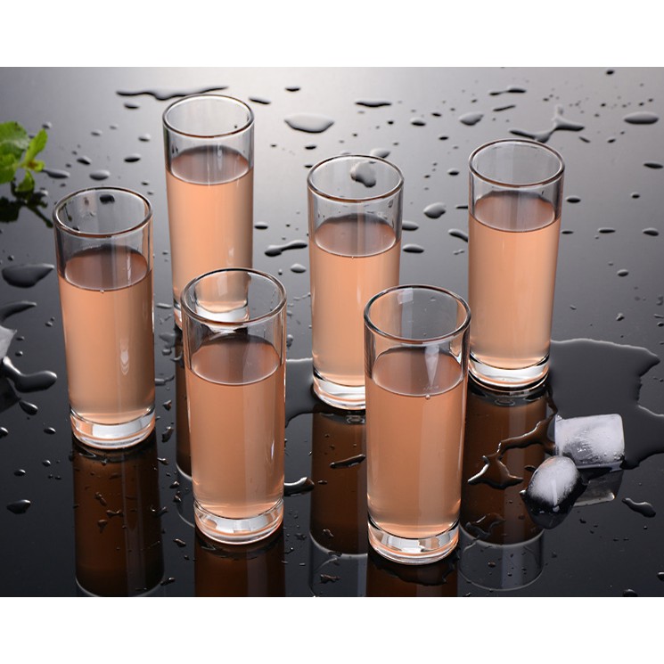 Ly Shot Trụ Đứng - Ly Thủy Tinh 70ml