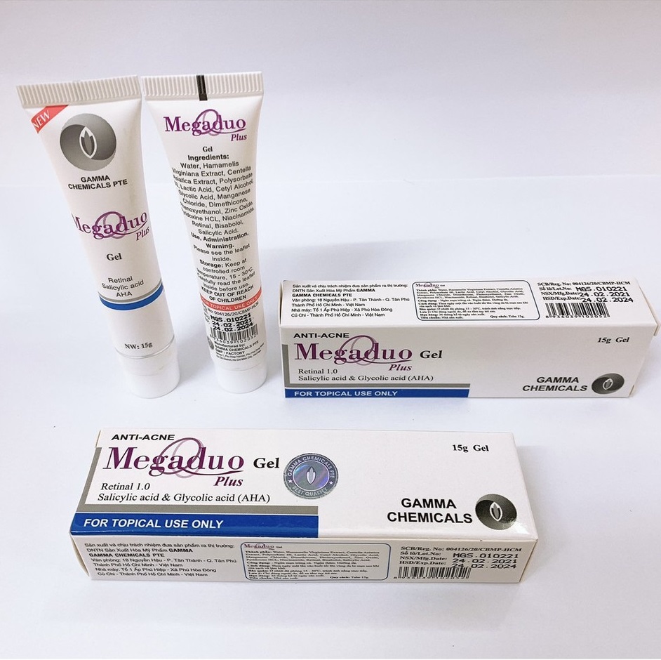 Gel Giảm Mụn Megaduo gel 15g