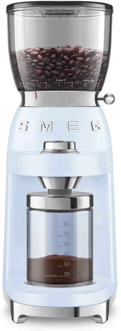 [Trả góp 0%][Hàng nội địa Đức] MÁY XAY HẠT CAFE CAO CẤP SMEG (đen đỏ)