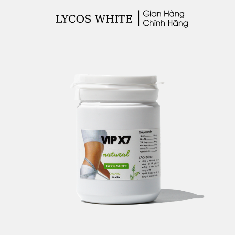 Thảo Mộc Giảm Cân VIP X7 Lycos White