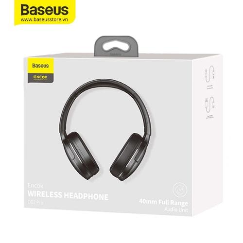Tai nghe chụp tai bluetooth Baseus Encok Wireless Headphone D02 pro