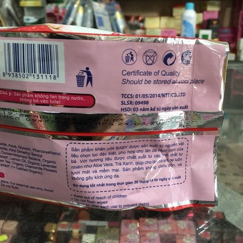 Khăn ướt Baby Wipes 80 tờ