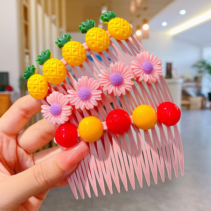 Set 3 kẹp tóc mái,bờm tóc mái,xược tóc hình thù đáng yêu cho bé