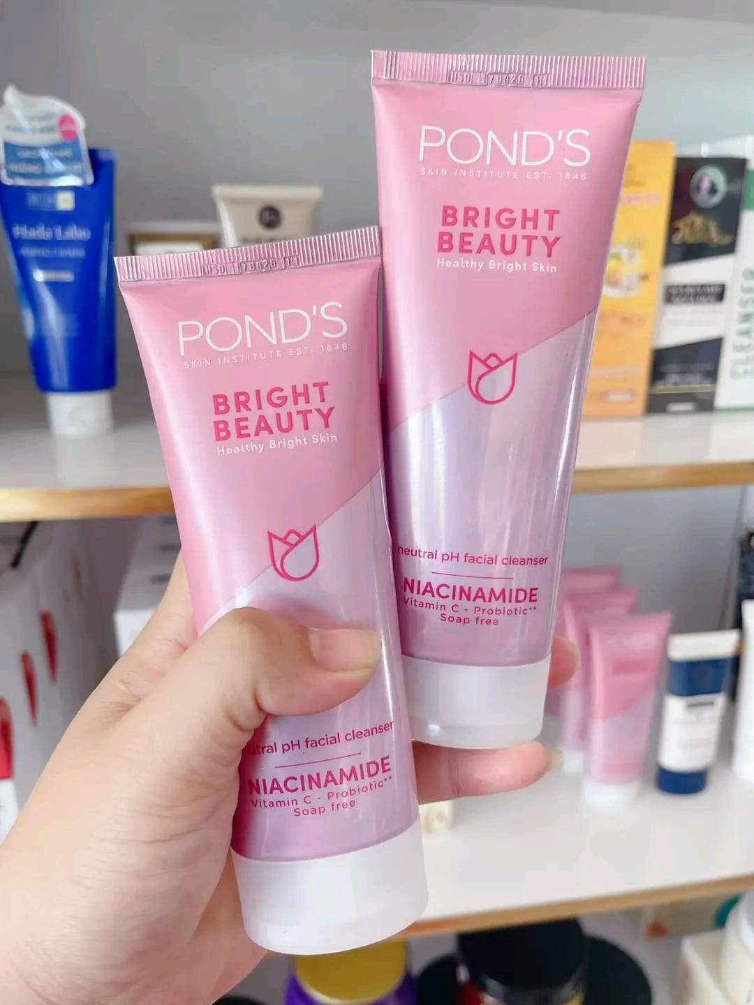 [HCM]POND’S S Sữa Rửa Mặt Tẩy Tế Bào 100g