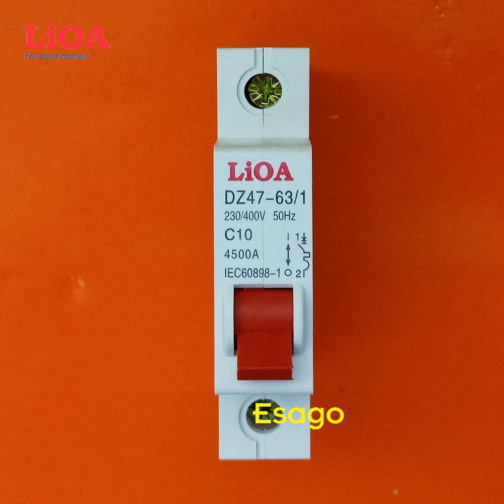 [HCM][10A] Cầu dao tự động (APTOMAT) LiOA 10A loại 1 cực