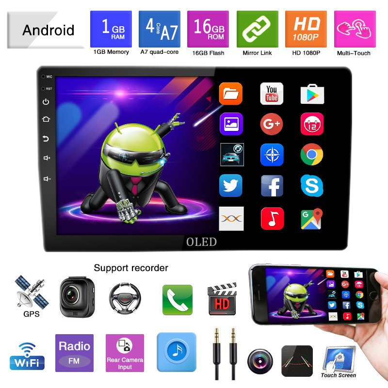 [Hỗ Trợ Lắp Đặt] Màn hình oto android OLEDPRO RAM 2G ROM 32G Tặng vietma s2cho các dòng xe lướt web tốc độ cao, tích hợp bản đồ chỉ đường - Màn hình ôtô xe morning, màn hình android cho xe accent, màn hình cho xe vios SHOP UY TÍN 166!