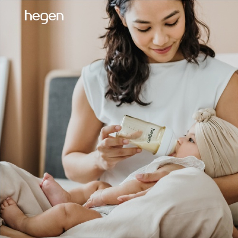 Bình sữa cao cấp Hegen Feeding Bottle PPSU 150ml - 240ml - 330ml [Cam kết chính hãng]