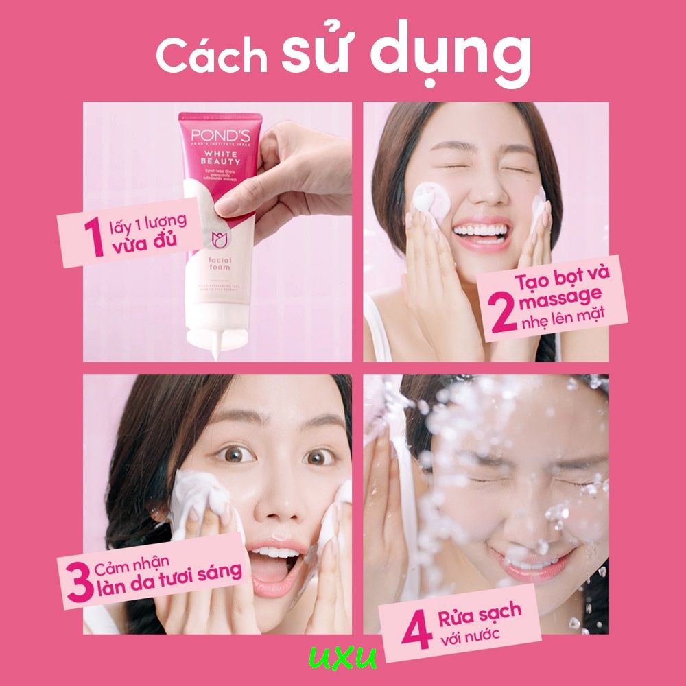 Sữa Rửa Mặt Ponds 100g đủ loại