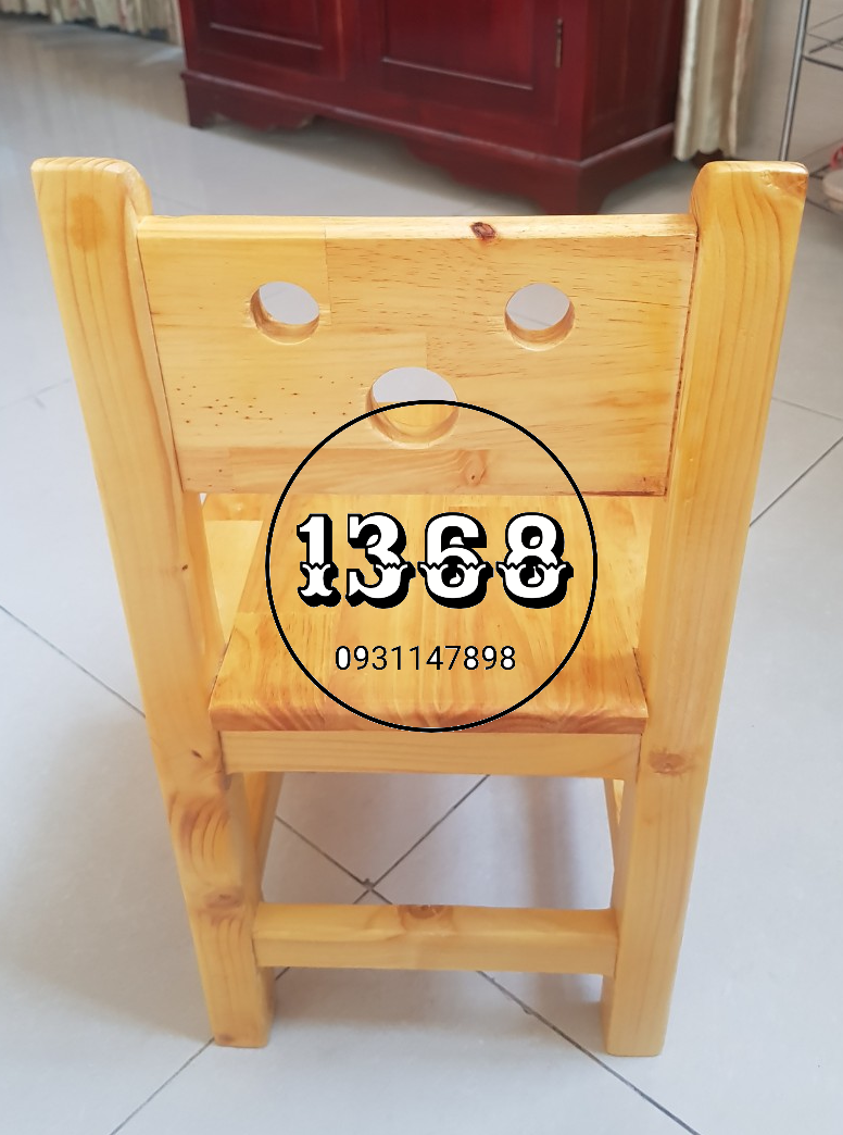 Ghế Gỗ Mầm Non 3 - 6 tuổi