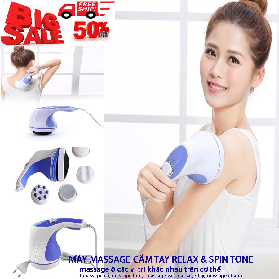 [HCM]Máy Mát Xa Chân Bụng giảm mỡ - Massage Cầm Tay 5 Đầu Đánh (Relax)Cao Cấp Tiện Lợi Tác Động Sâu Bên Trong CơBắp.Thư Giãn Hiệu Quả Cho Cơ Thể Bạn.