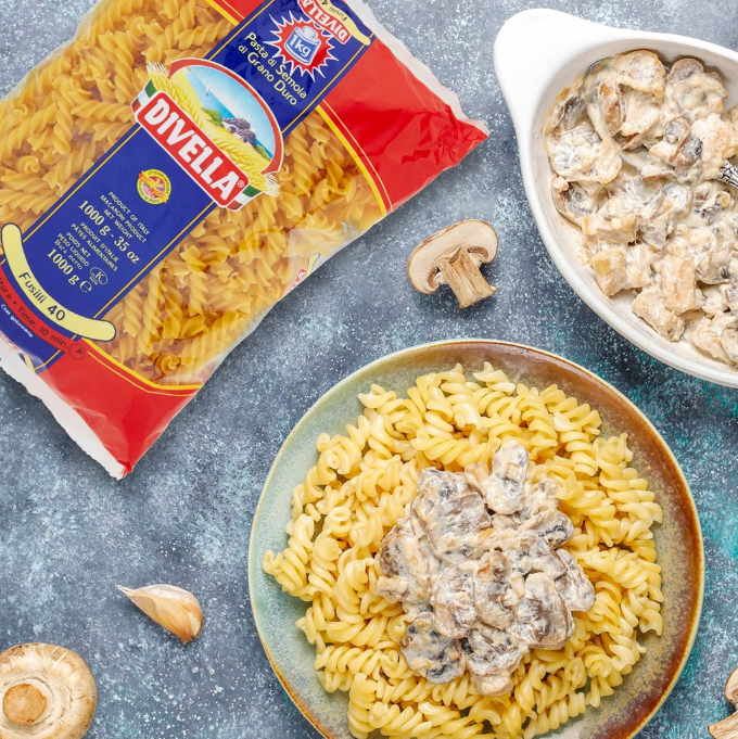 [HCM]Nui ống xoắn Fusilli 40 Divella - 500Gr