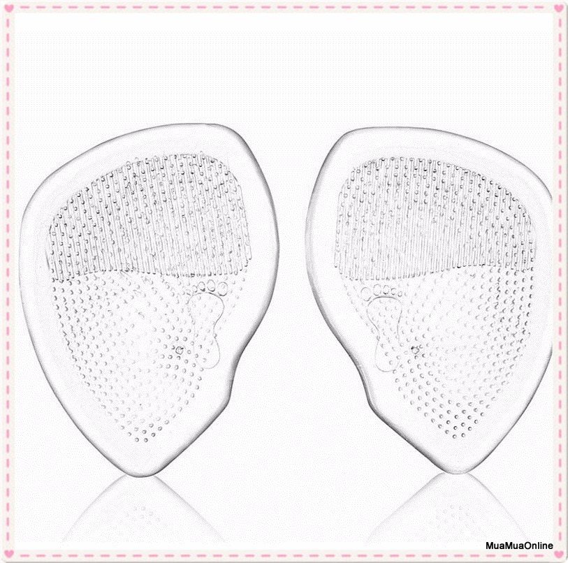 Bộ 2 Miếng Lót Mũi Giày Silicon Siêu Êm