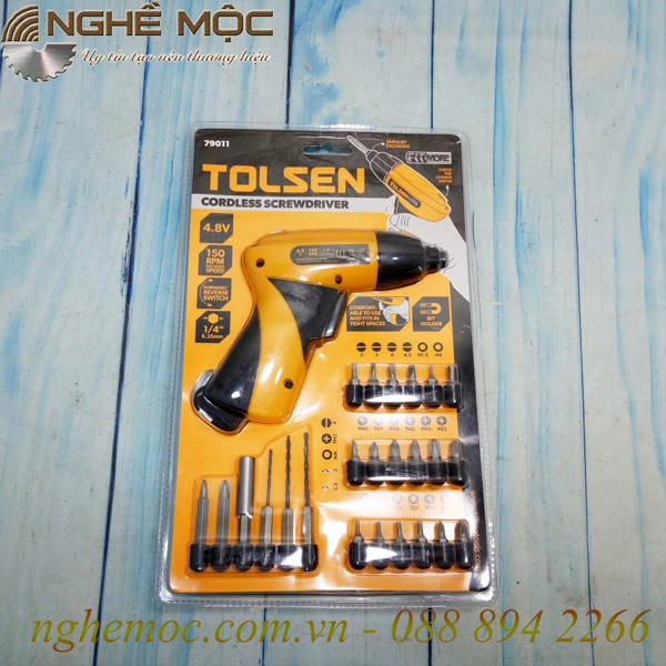 Bộ máy bắn vít mini Tolsen 79011