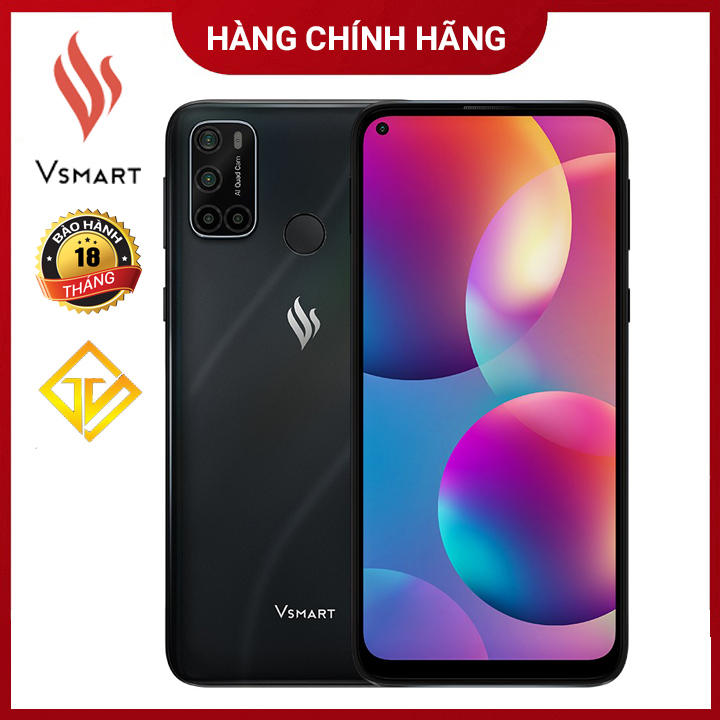 Điện thoại Vsmart Joy 4 4GB/64GB Chip Snapdragon 665 Pin 5000 mah – Mới nguyên seal 100% – Bảo hành 18 tháng