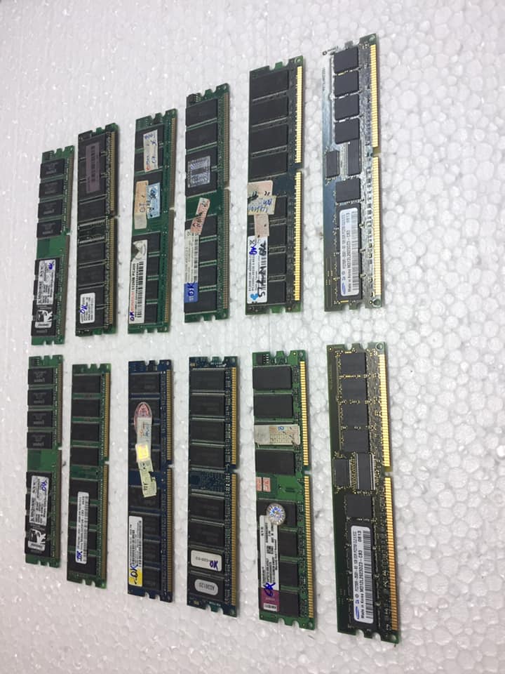 Ram DDR1 Máy tính để bàn 256Mb Bus 333 / 400