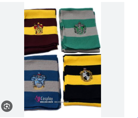 Khăn choàng phong cách Harry Potter độc đáo
