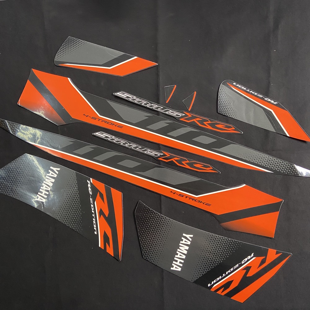 [SIÊU RẺ] TEM DÁN XE MÁY YAMAHA SIRIUS RC ĐỜI 2019 CAO CẤP 3 LỚP FULL XE (MÀU CAM)