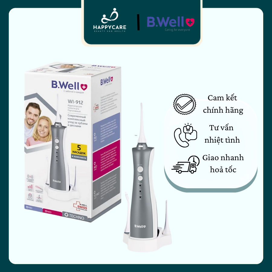 Máy tăm nước B.Well Swiss WI-912